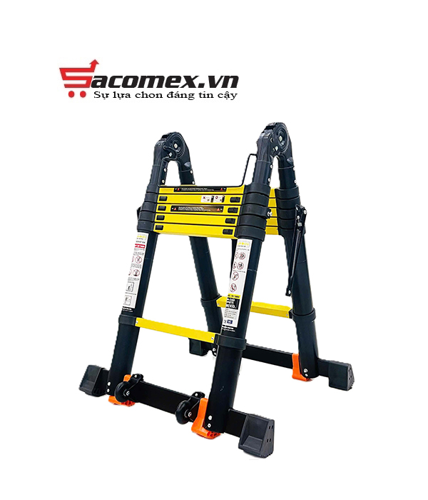 Giới thiệu thang nhôm rút chữ A Sumika SKS380D