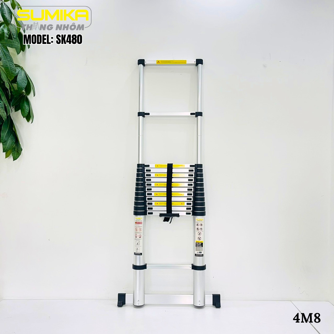 Ưu điểm nổi bật của thang nhôm rút đơn Sumika SK480