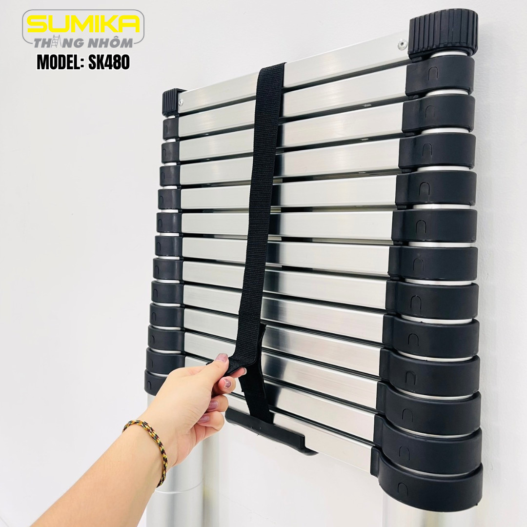 Ưu điểm nổi bật của thang nhôm rút đơn Sumika SK480