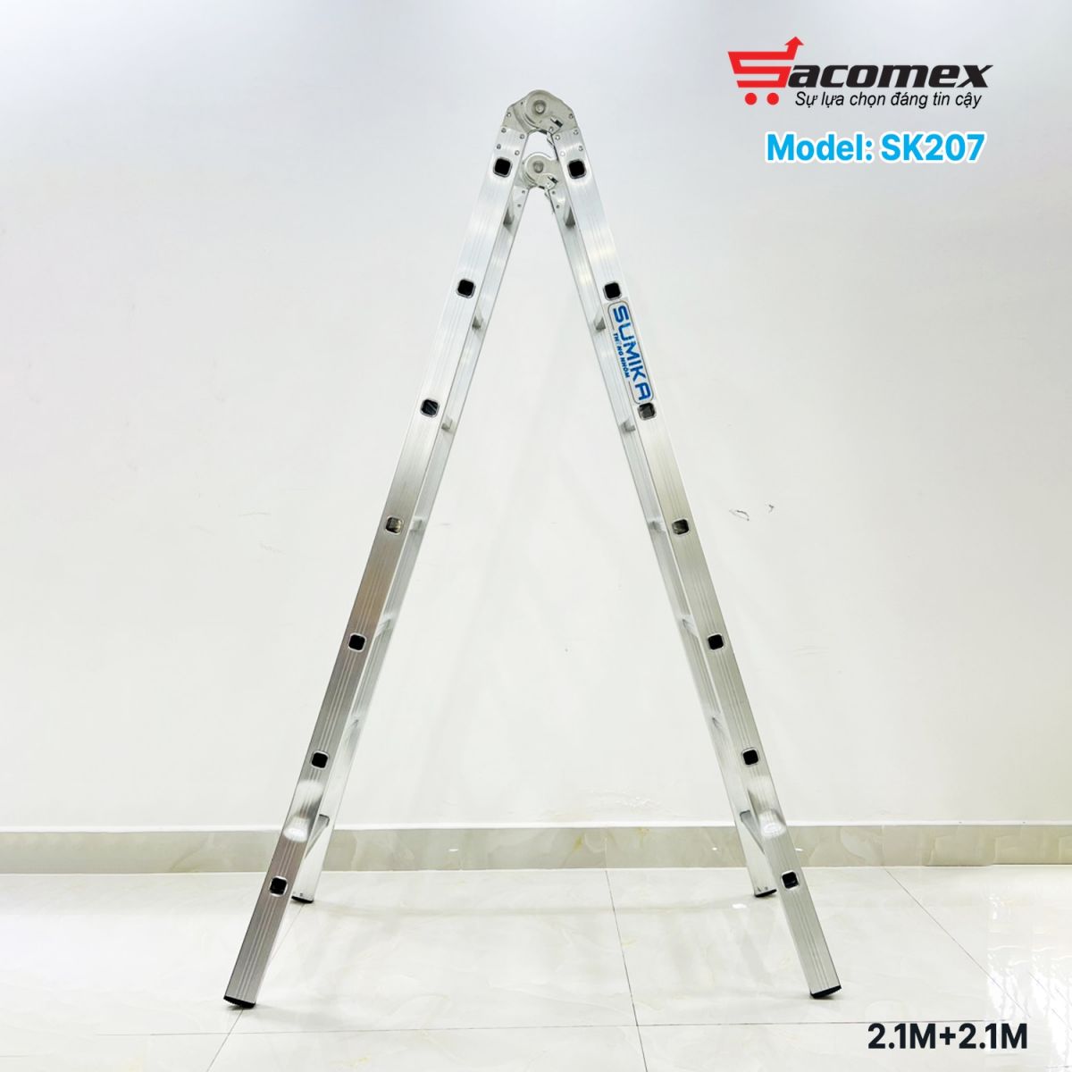 Thang nhôm xếp chữ A SUMIKA SK207