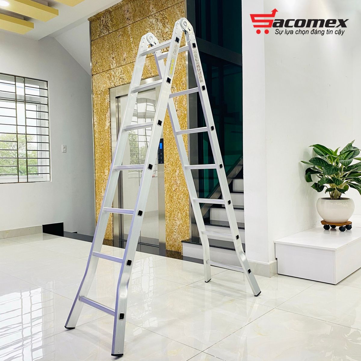 Thang nhôm xếp chữ A SUMIKA SK207