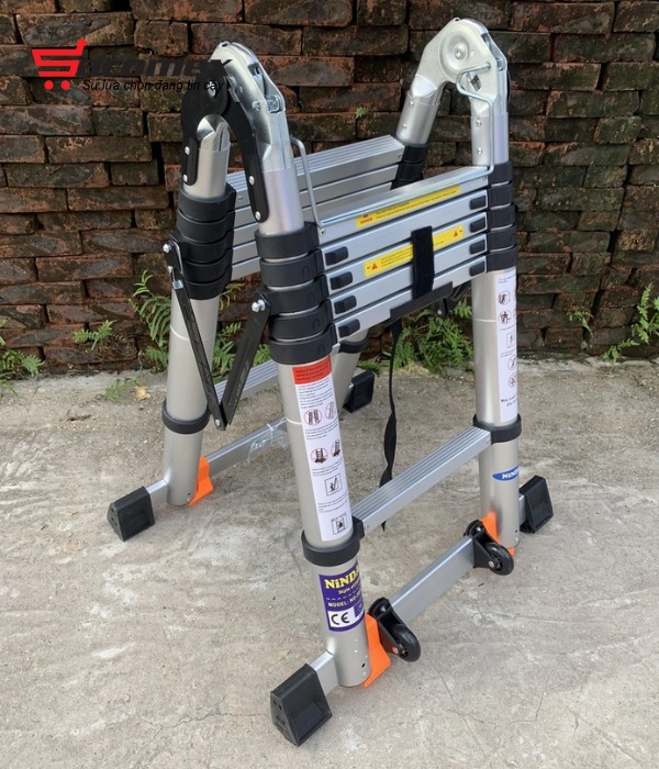 Quy tắc sử dụng thang nhôm rút chữ A Ninda ND-38AIS an toàn