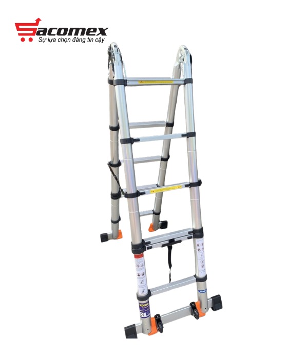 Điểm nổi bật của thang nhôm rút chữ A Ninda ND-38AIS