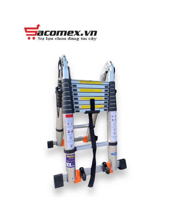 thang nhôm rút chữ A Ninda ND-56AIS