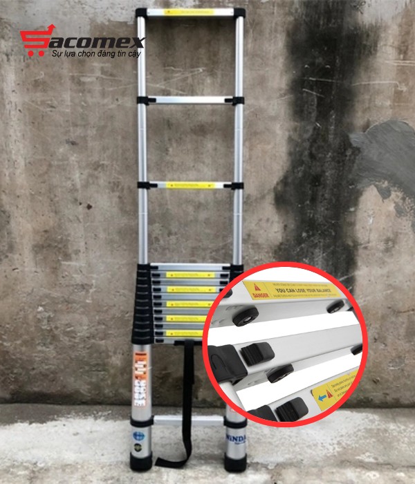 Điểm nổi bật của thang nhôm rút đơn ND-54