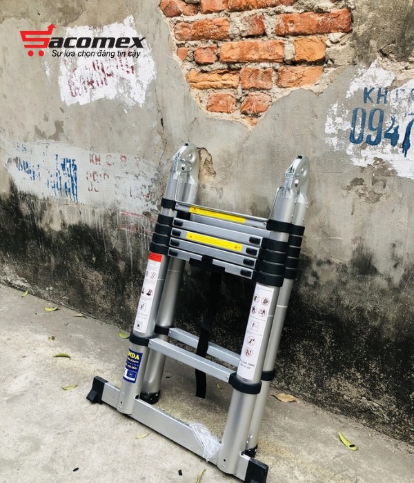 điểm nổi bật của thang nhôm rút chữ A Ninda ND-38AI