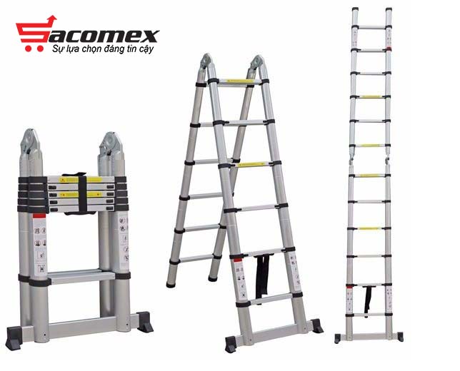 Điểm nổi bật của thang nhôm rút gọn chữ A Ninda ND-56AI