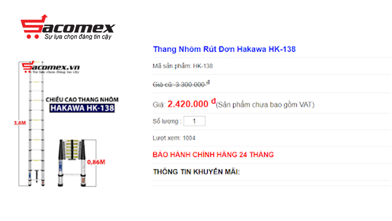 Thang-nhom-rut-don-Hakawa-hk-138-sacomex