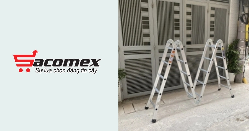  Thiết kế 5 tư thế của thang nhôm gấp chữ M Ninda ND-405