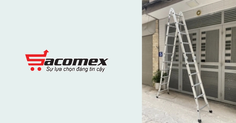 Ứng dụng của thang nhôm gấp chữ M Ninda ND-405
