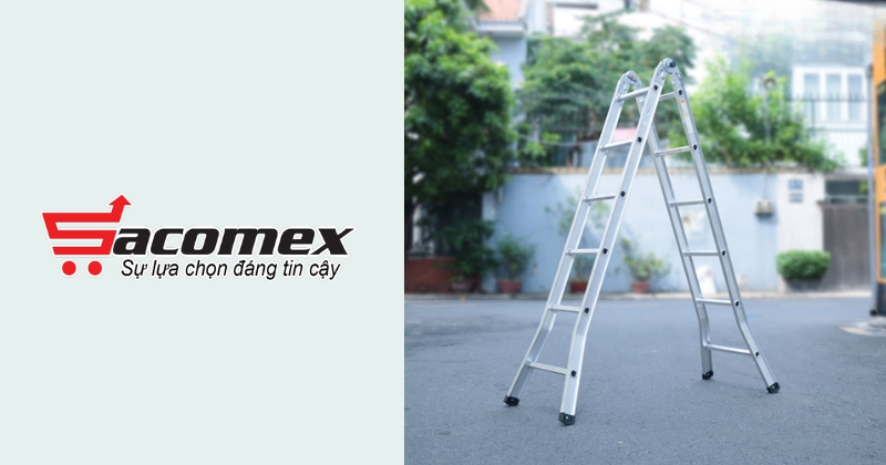 Điểm nổi bật của thang nhôm gấp chữ A Ninda A200