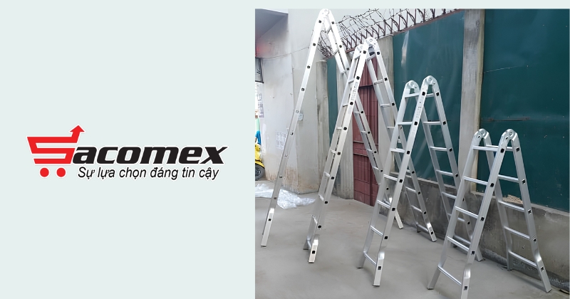 Ứng dụng của Thang nhôm gấp chữ A Ninda A150