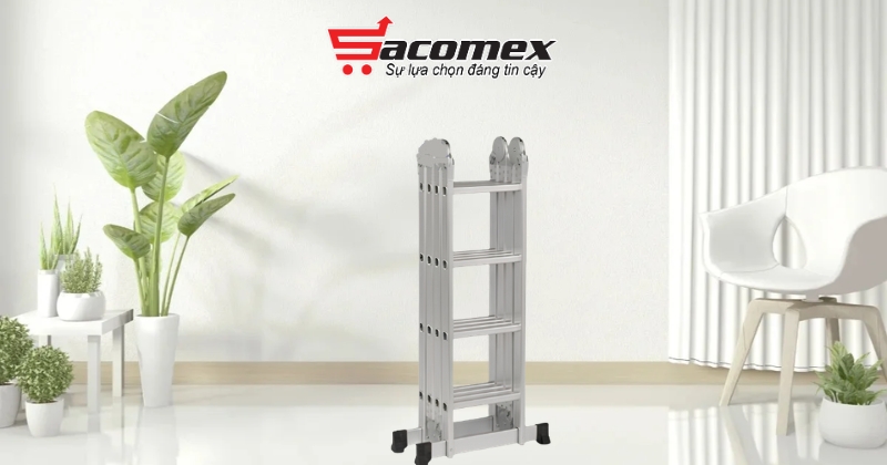 Ứng dụng của thang nhôm gấp chữ M NINDA ND-404C