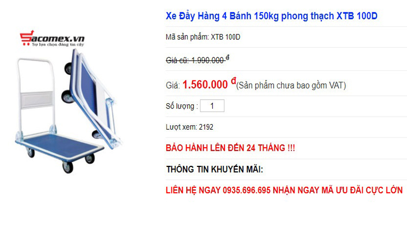 xe-day-hang-4-banh-xtb-100d-mau-xe-4-banh-cho-chung-cu-sacomex