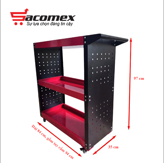 Ưu điểm nổi bật của xe đẩy công cụ Sacomex XC97