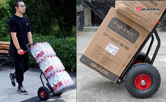 Lợi ích khi sử dụng xe kéo đẩy hàng 2 bánh gấp gọn Fujihome CC6300