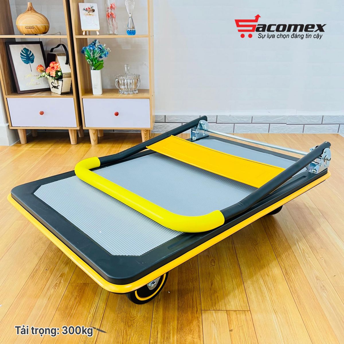 Xe đẩy hàng 4 bánh Sumika T300 