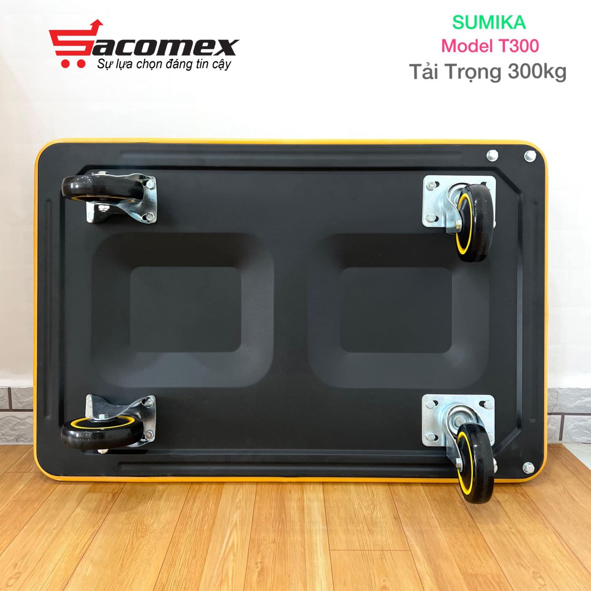 Xe đẩy hàng 4 bánh Sumika T300 