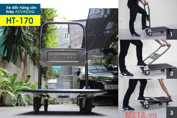 Xe đẩy hàng Advindeq HT-170