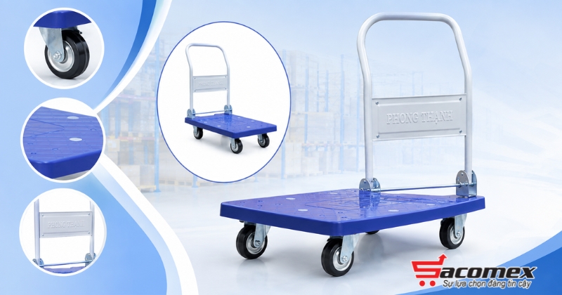 Xe đẩy 4 bánh XTB 100DN