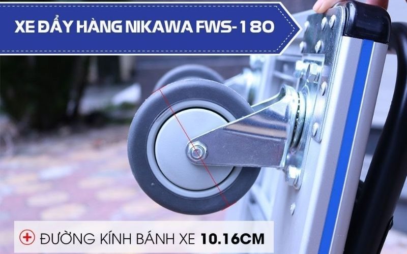 đường kính bánh xe 101 mm
