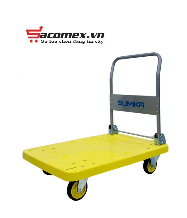 Giới thiệu xe đẩy hàng sàn nhựa Sumika T350