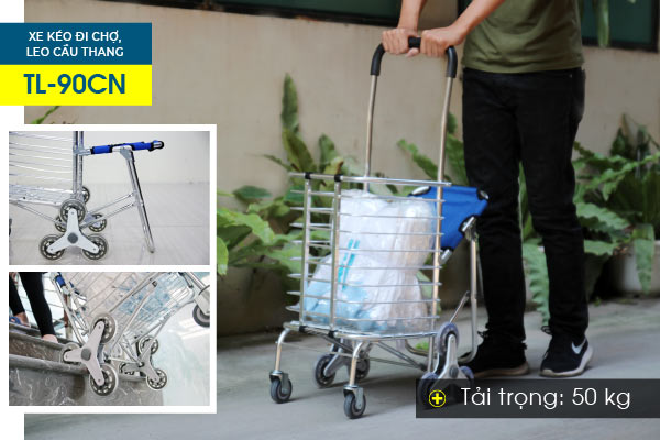 Đặc điểm cấu tạo và thiết kế thông minh của xe kéo đi chợ rút gọn Advindeq TL-90CN