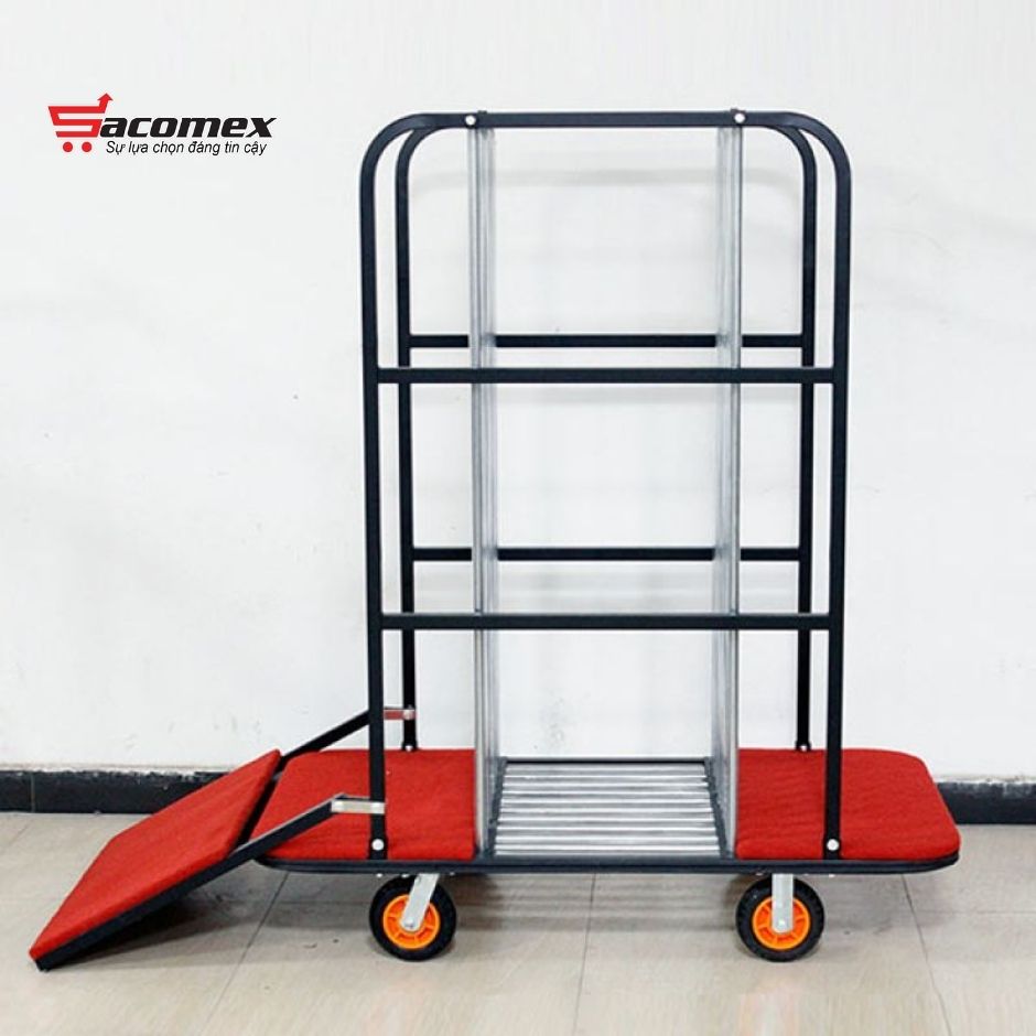 Đặc điểm nổi bật của xe đẩy dọn bàn có cầu lên HTSXDB7-C