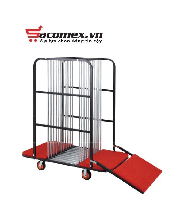 Giới thiệu xe đẩy dọn bàn có cầu lên HTSXDB7-C