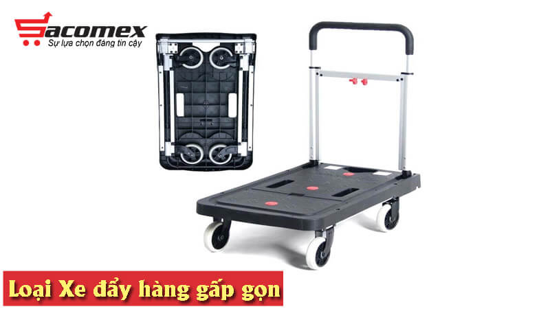 Xe kéo hàng xếp gọn