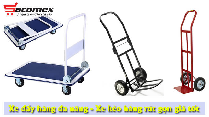 Xe đẩy và kéo hàng đa năng