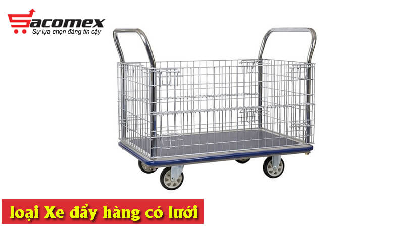Xe kéo và đẩy hàng lưới: