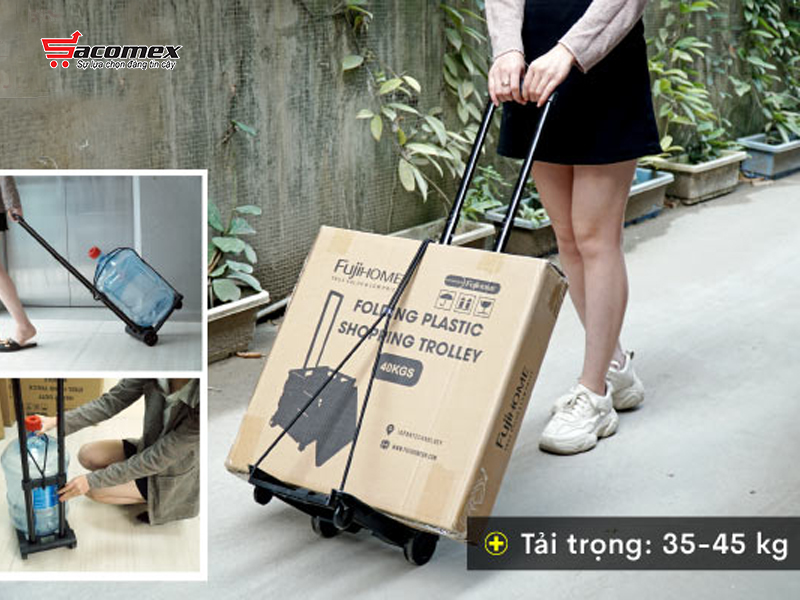 Ưu điểm vượt trội của xe đẩy đi chợ gấp gọn đa năng Fujihome HT-245