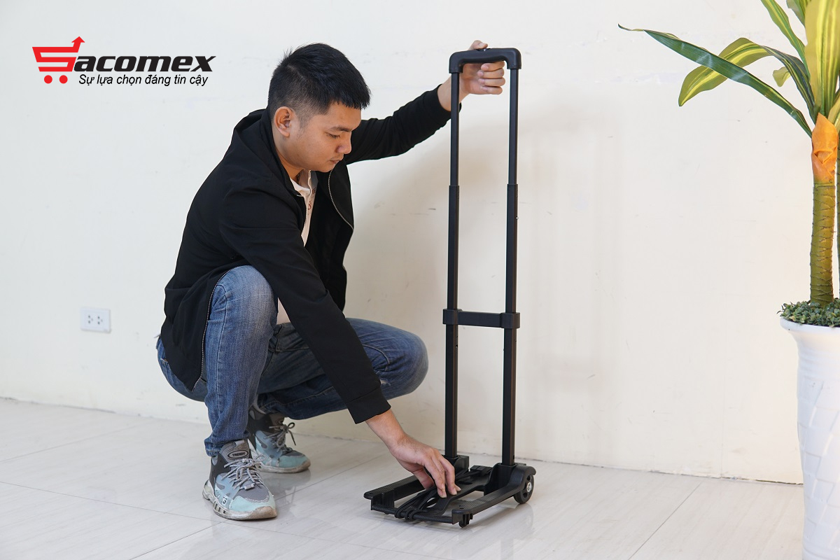 Giới thiệu về xe kéo, đẩy hàng đi chợ Fujihome HT-245 New