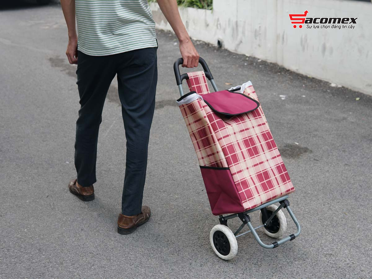 Đặc điểm nổi bậc của xe kéo đi chợ kèm túi tiện lợi Fujihome ST-30AF