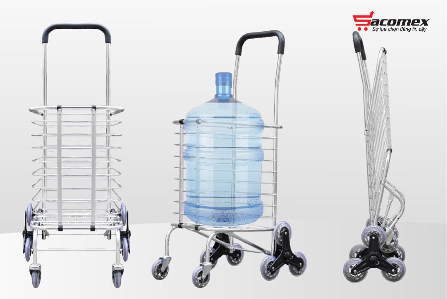 Đặc điểm nổi bật của xe đi chợ gấp gọn, leo cầu thang Fujihome SC-260NEW4
