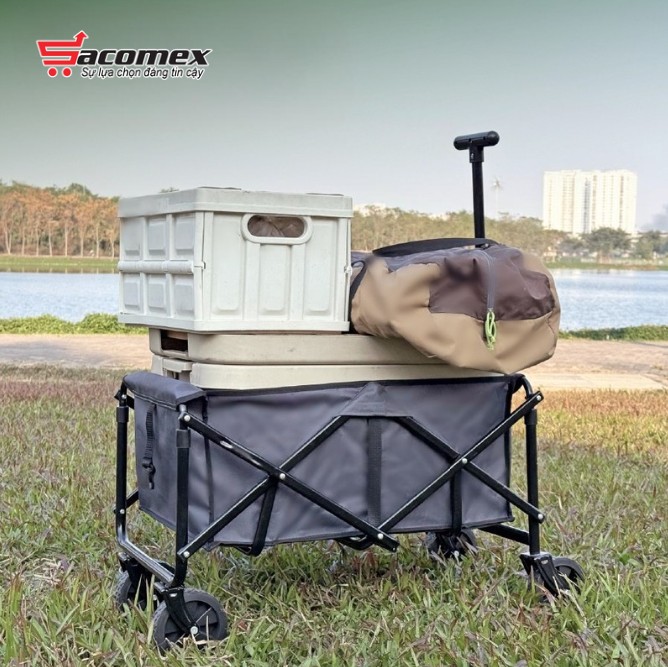 Đặc điểm nổi bật của xe kéo dã ngoại gấp gọn du lịch, cắm trại Fujihome CT-80