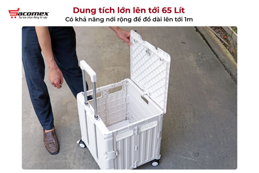 Đặc điểm nổi bật của xe kéo hàng đi chợ rút gọn Fujihome PT-35F
