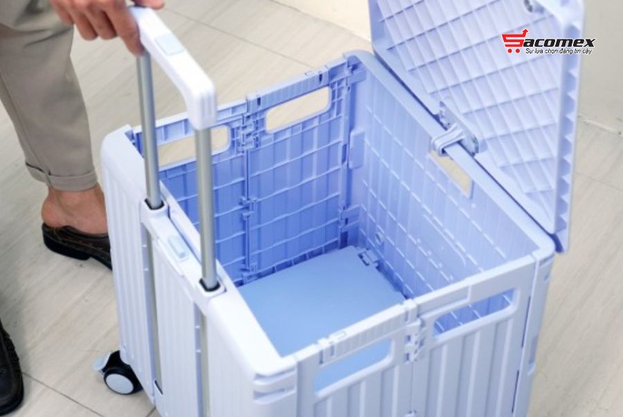 Đặc điểm nổi bật của xe kéo hàng đi chợ rút gọn Fujihome PT-45F