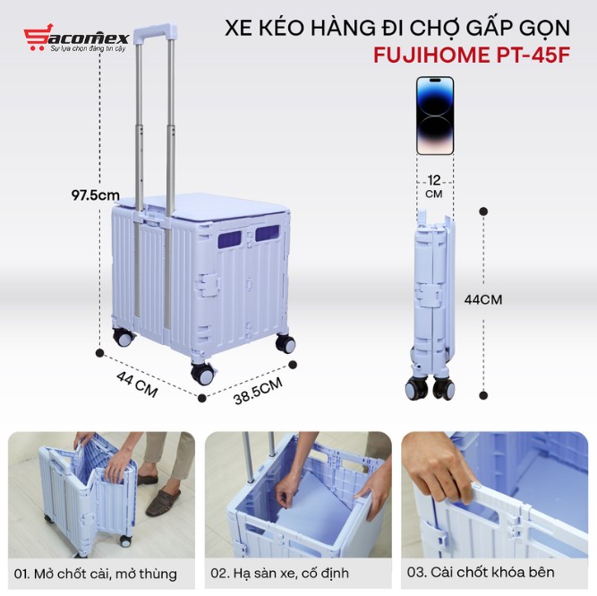 Vì sao nên chọn Fujihome PT-45F thay vì các dòng xe kéo thông thường?