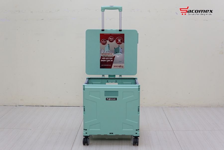Giới thiệu về xe kéo hàng đi chợ rút gọn Fujihome ST-250