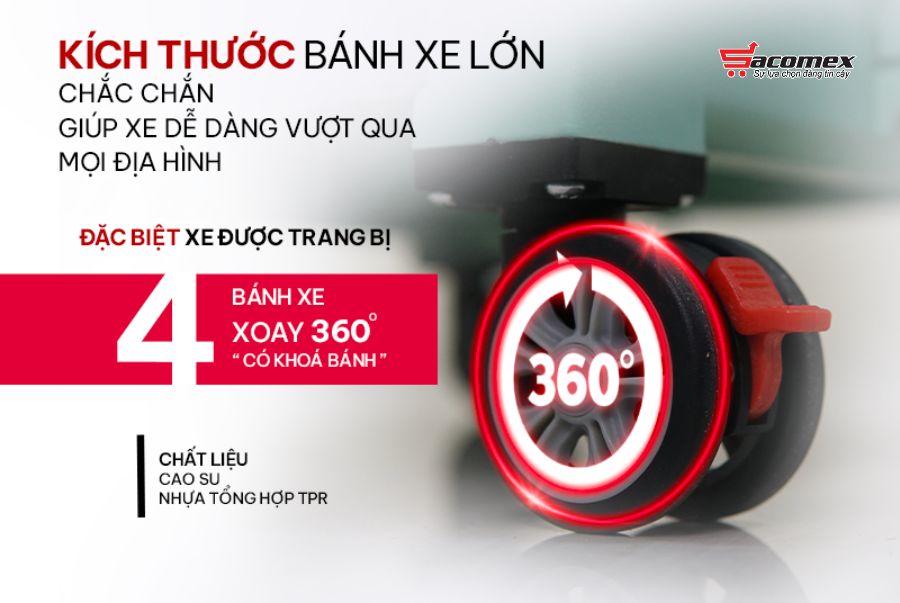 Đặc điểm nổi bật của xe kéo hàng đi chợ rút gọn Fujihome ST-250