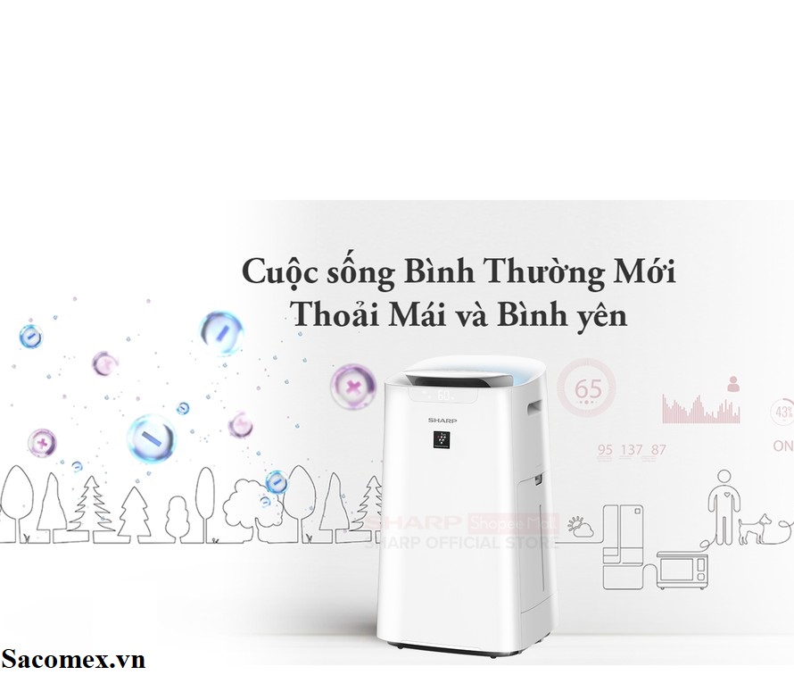 may-loc-khong-khi-tao-am-sharp-ki-l60v-w