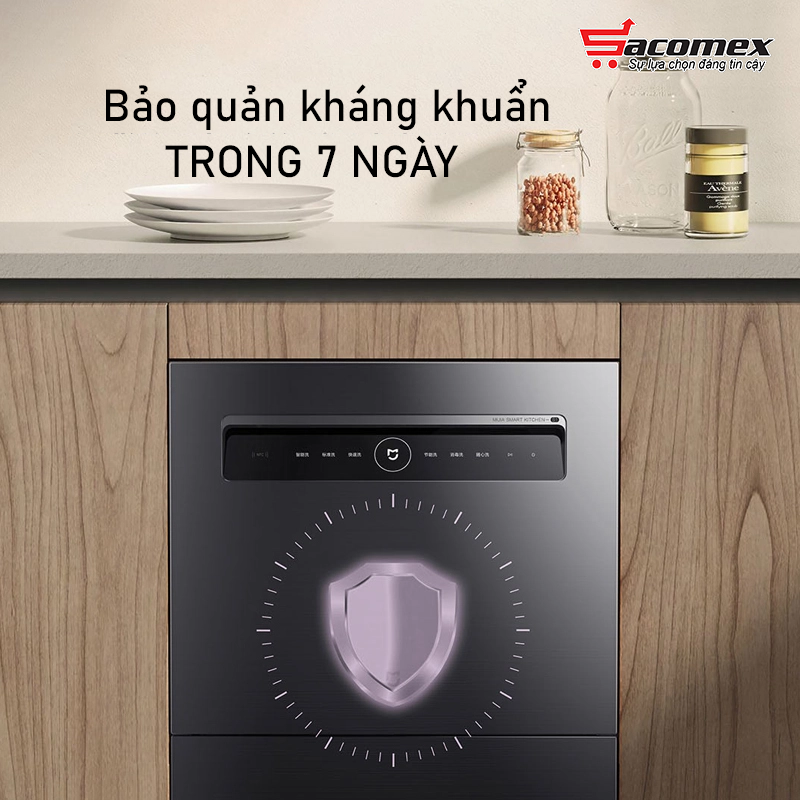 ưu điểm nổi bật máy rửa bát 12 bộ Xiaomi Mijia S1 WQP12-01 khử trùng hiệu quả