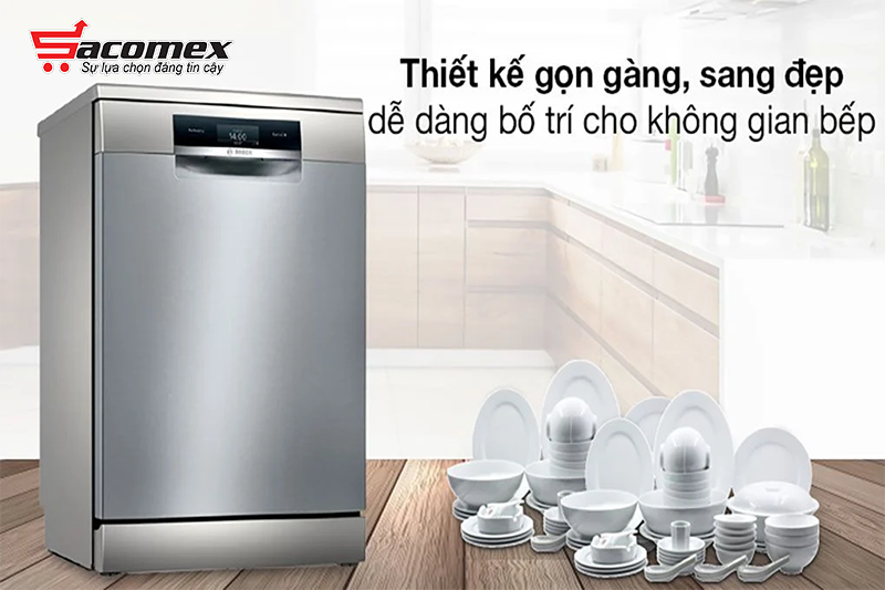  Đặc điểm nổi bật của máy rửa bát Bosch độc lập SMS8YCI01E Serie 8 Sấy Zeolith 