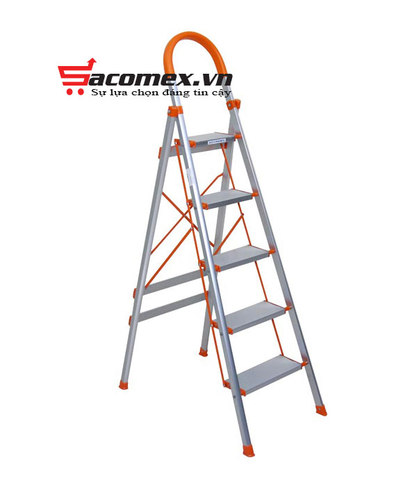 Thang Nhôm Ghế Bản To 5 Bậc ADVINDEQ ADS-705 