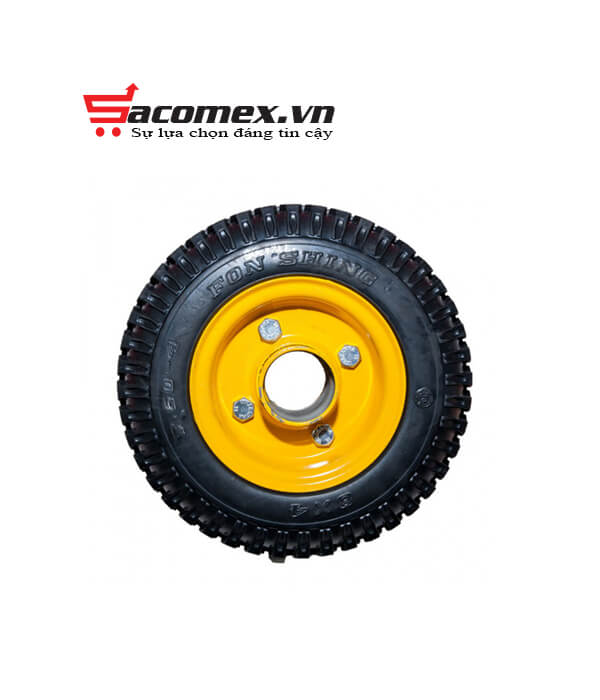 Bánh xe Cao Su Mâm Thép 250-4MH