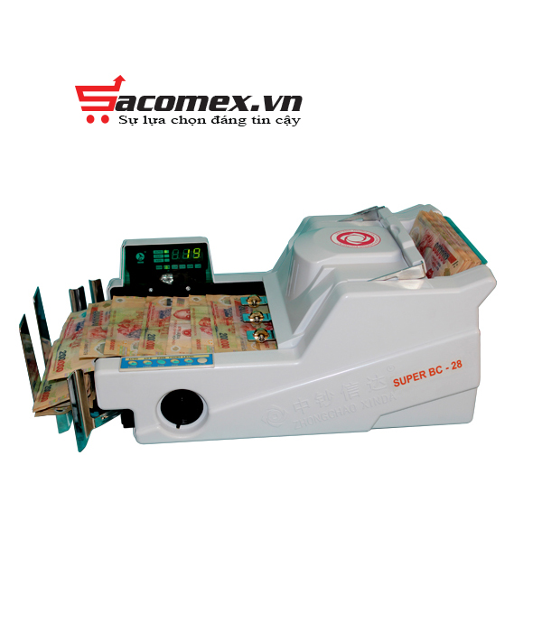 Máy đếm tiền Xinda Super BC 28F