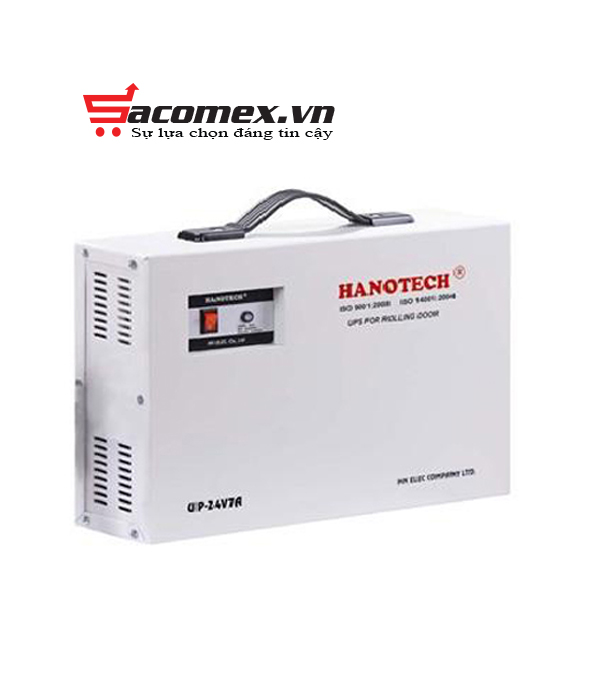 Bộ lưu điện cửa cuốn hanotech up 24v7a