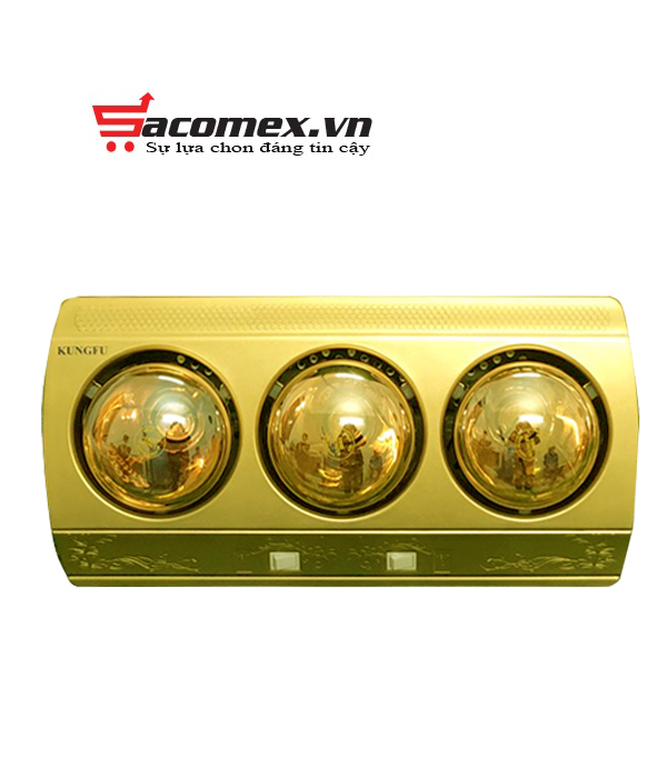 Đèn sưởi nhà tắm 3 bóng Kungfu KF-DS3